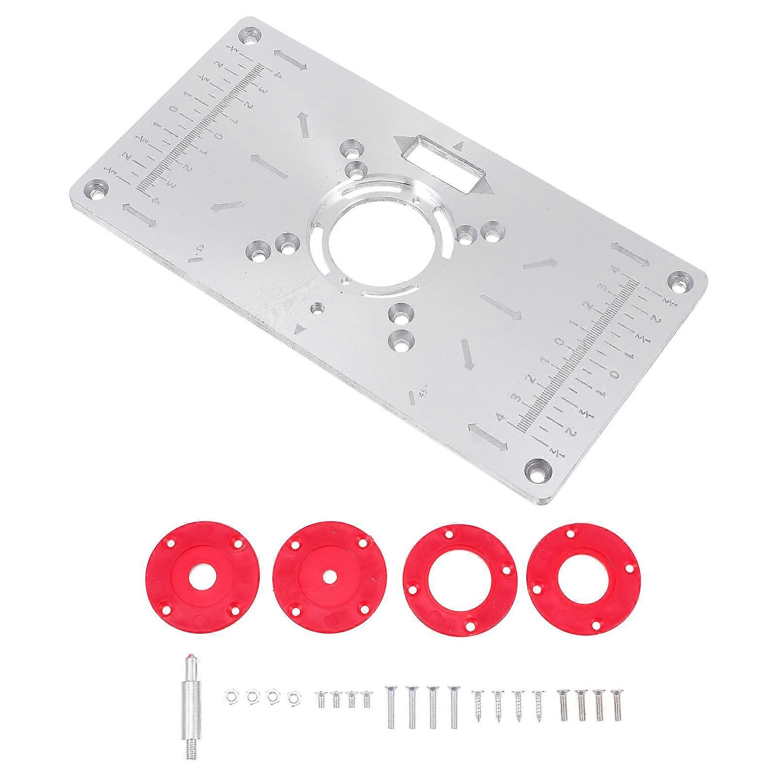 Insert Table Board Trimming Machine for 1Set Woodworking Flip-Plate Tools