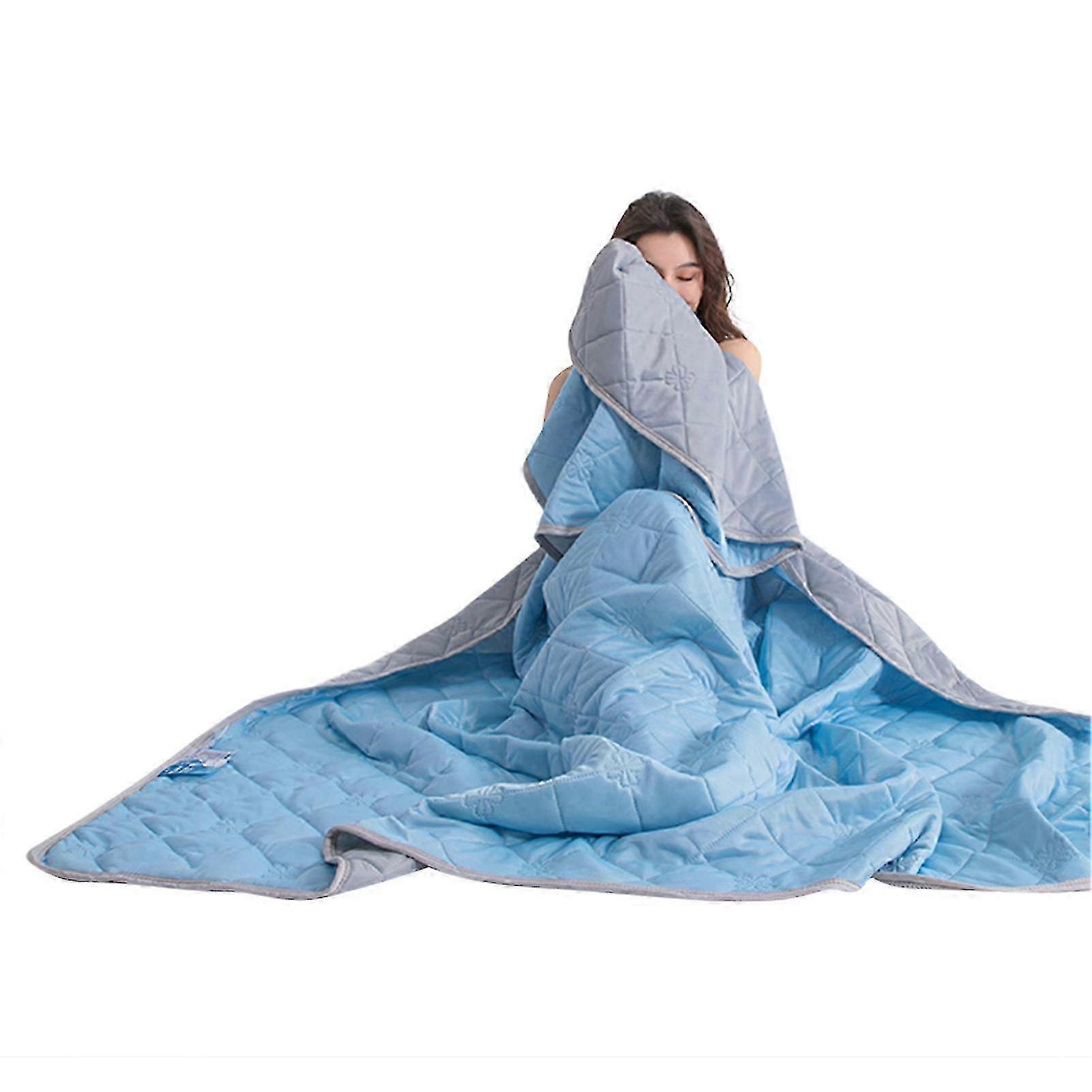 Cooling Silk Blanket Lightweight Breathable