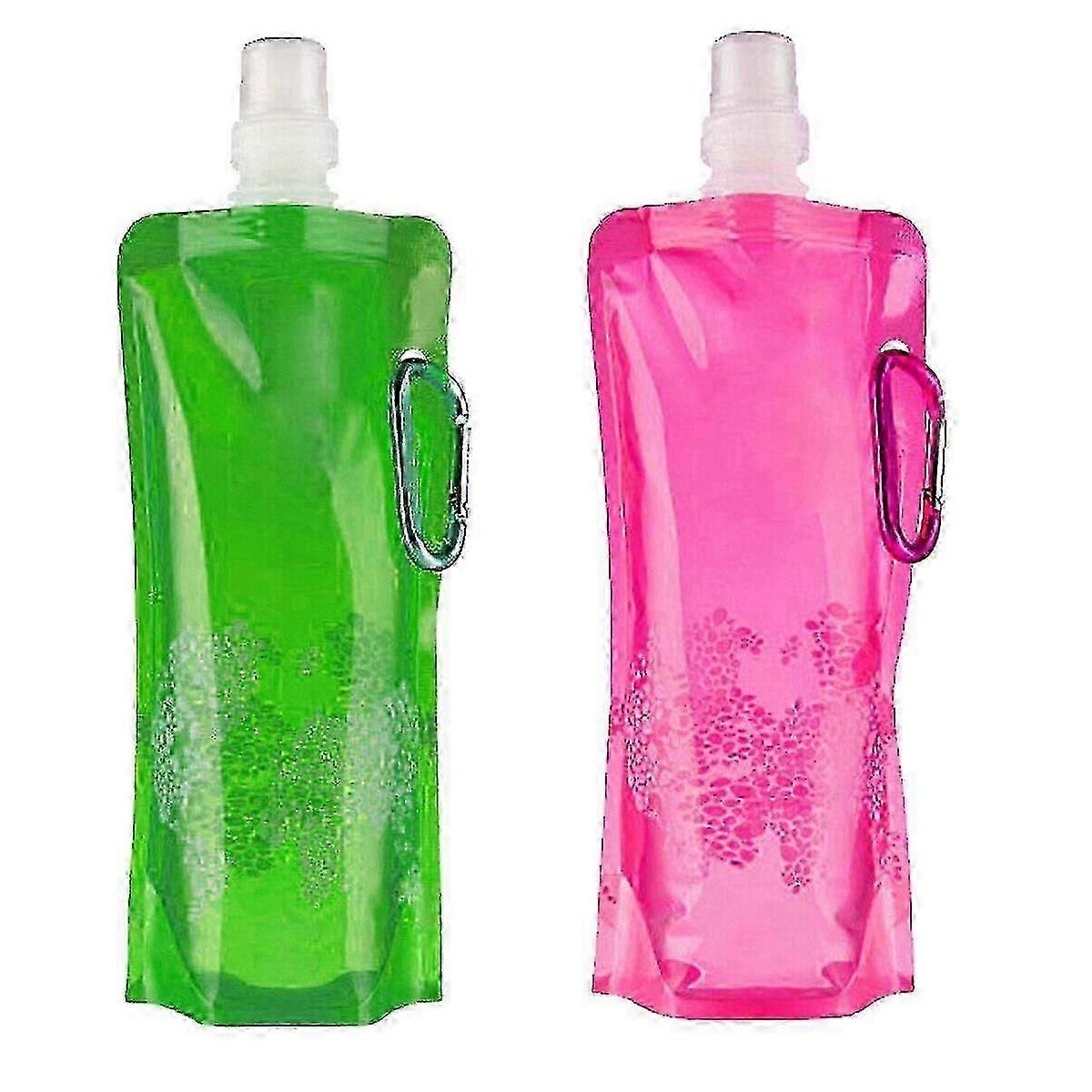 Lightweight 500ml Foldable Hydration Bottle