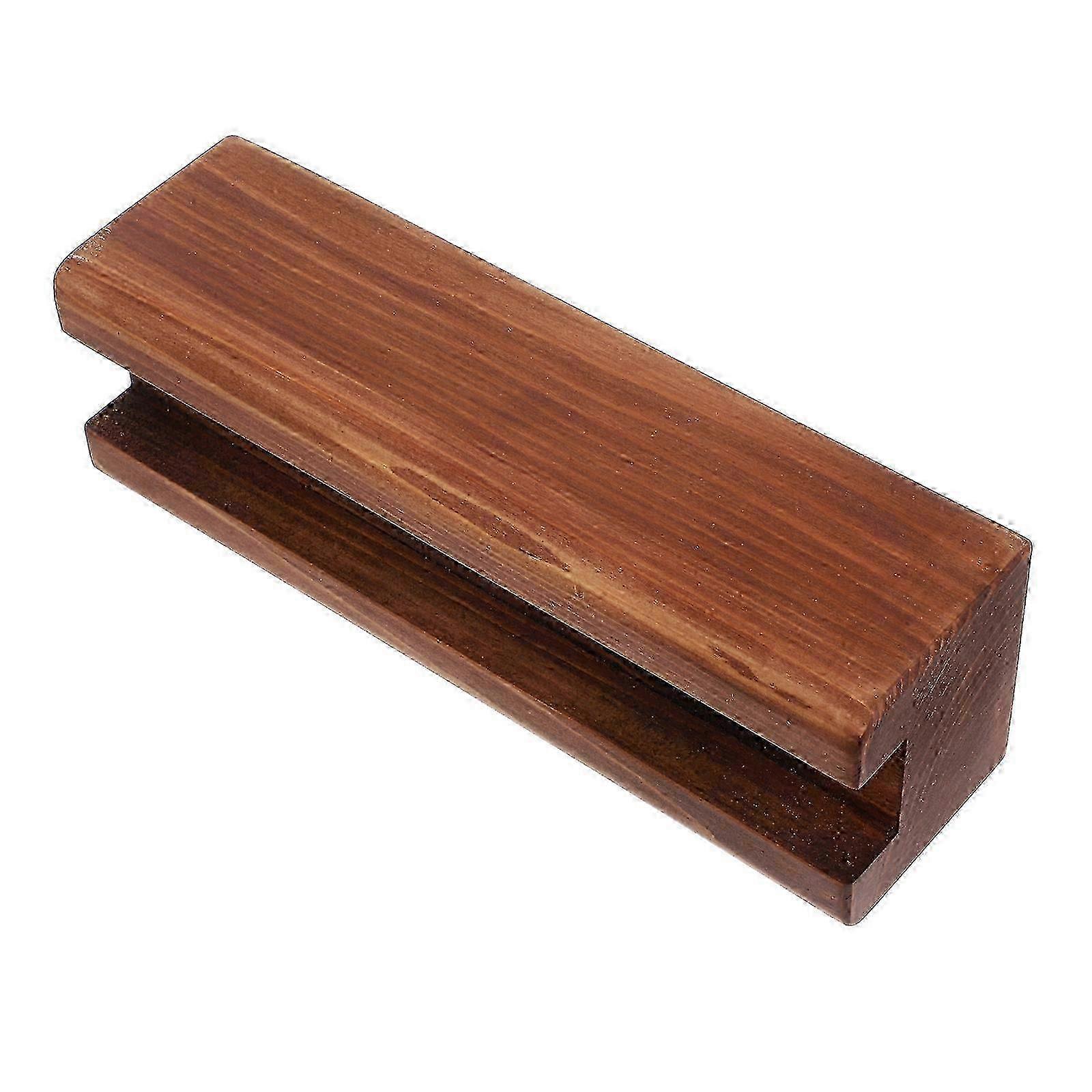 Natural Wood Full Length Mirror Stand