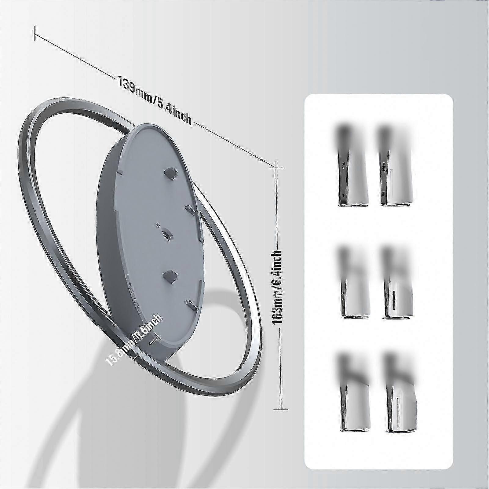 Space-Saving Vertical Console Cooling Base, Stable Slip-Resistant Stand with Mounting Screw