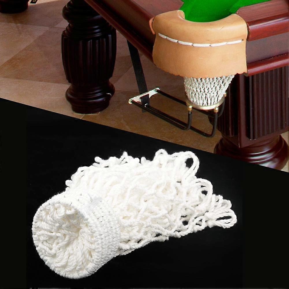 6Pcs Billiards Pool Snooker Table Mesh Cotton Nets Pockets Billiard Accessory