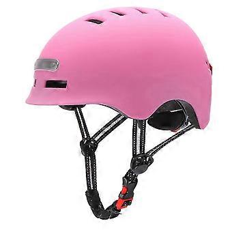 Unisex Bike Helmets, Breathable with LED Light, 4 Light Modes for Night Riding, Cycling Helmets, S/M/L/XL Sizes (48-64cm Head Circumference)