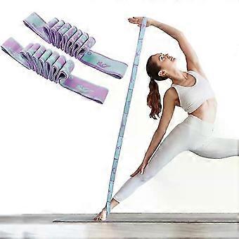 8/9 Section Elastic Yoga Resistance Bands Ballet Pilates Stretching Exercises Adult Child Dance Fitness Training Band At Home  part