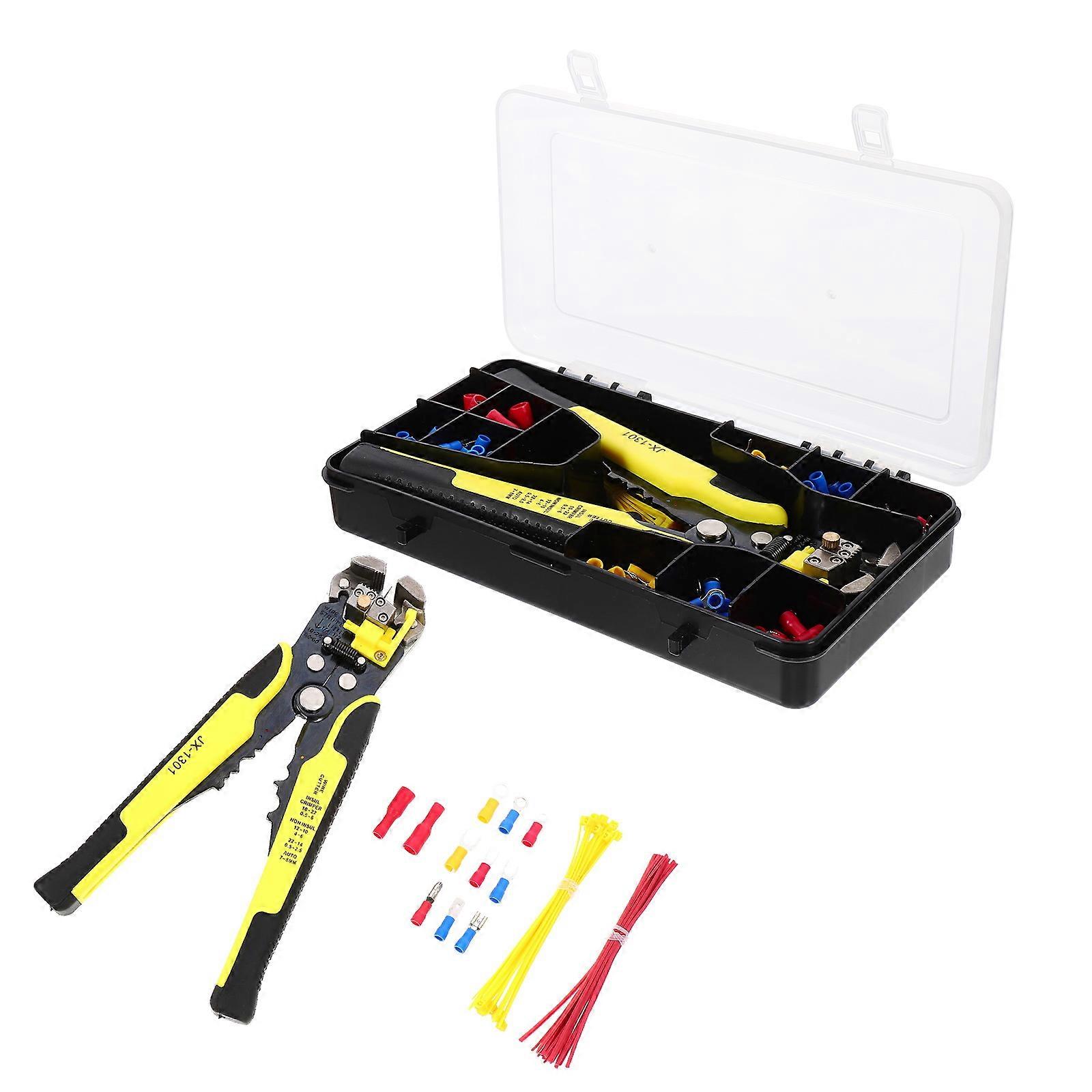 Ratcheting Terminals Crimping Tool Wire Crimping Function 1Set Plier
