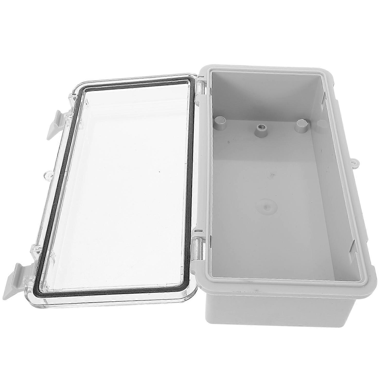 4Pcs Plastic Outdoor Junction Box for Waterproof Electrical Connection