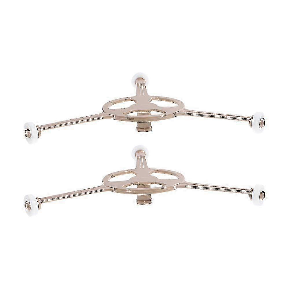 Microwave Ring compatible with Turntable PVC Material Triangular Shape Microwave Maintenance Appliance Owners 2Pcs