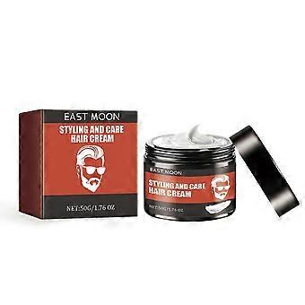 2Pcs Hair Styling Cream for Men, Strong Hold & Long-Lasting, Natural Voluminous Finish, Daily Styling Hair Cream