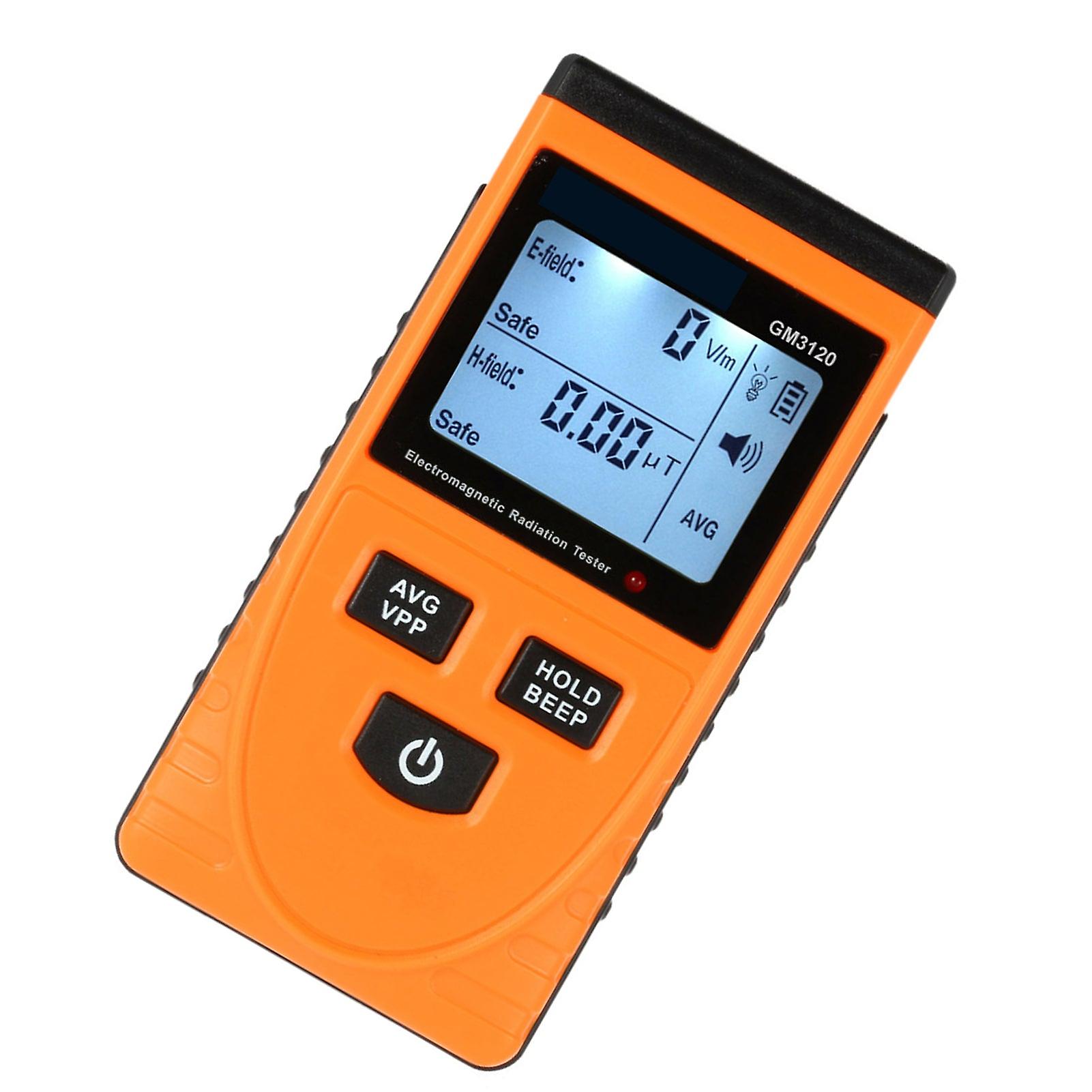 Kkmoon Gm3120 3-1/2 Lcd Display Electromagnetic Radiation Detector Tester Radiation Meter Dosimeter Counter Measurement