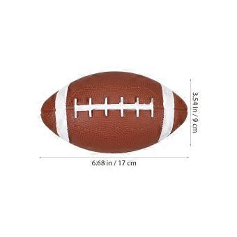 Children Rugby Ball PVC Training Ball for Kids Playing 6Pcs Reusable Set