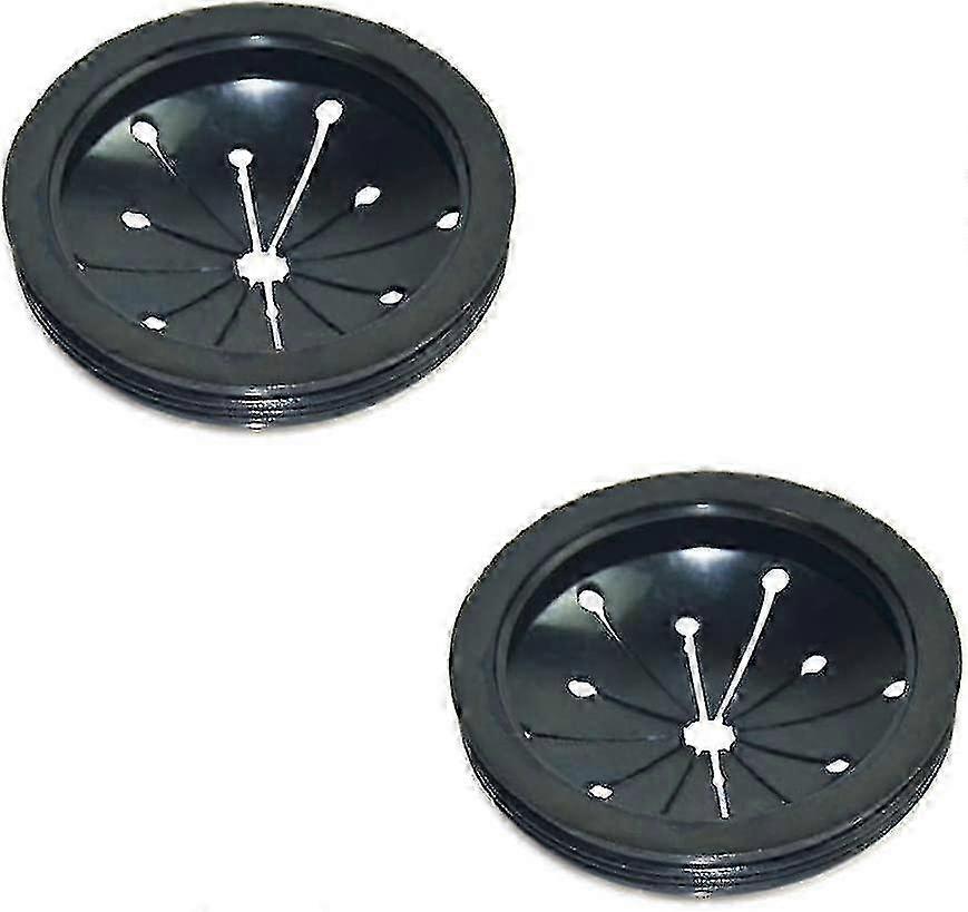 2x Durable ABS Waste Disposal Guards