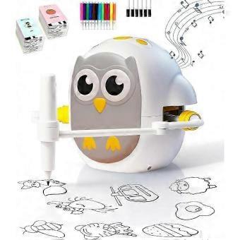 Educational Drawing Robot for Kids Interactive Learning for Childhood Drawing Machine with 200 Cards_xm