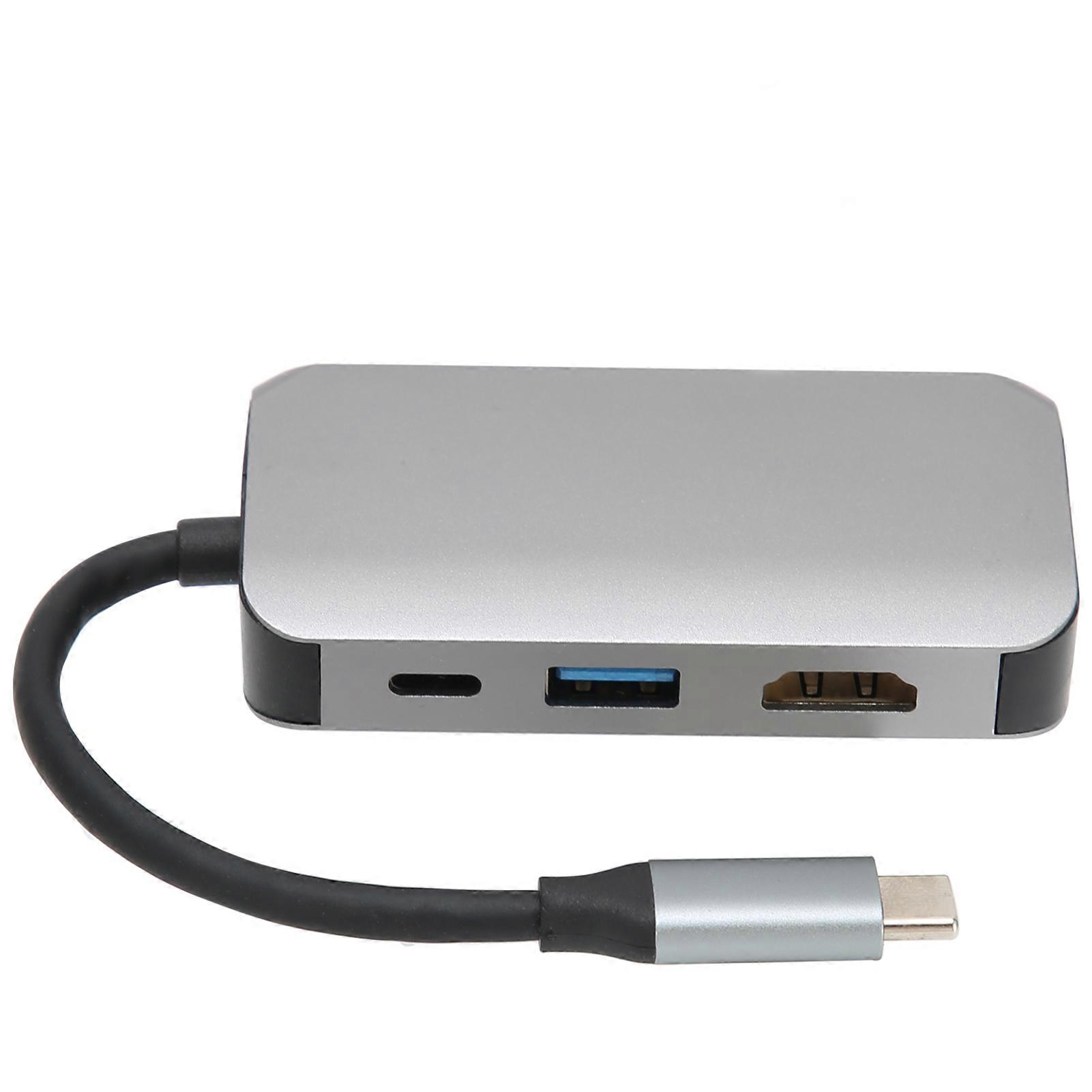 4 in 1 TypeC Docking Station TypeC to HD Multimedia Interface/PD/USB/ VGA Adapter
