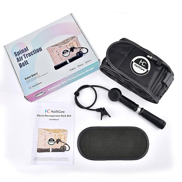 Air Decompression Back Belt Physiotherapy Inflatable Waist Lumbar Traction Brace Spine Corrector Pain Relief Strap Supports