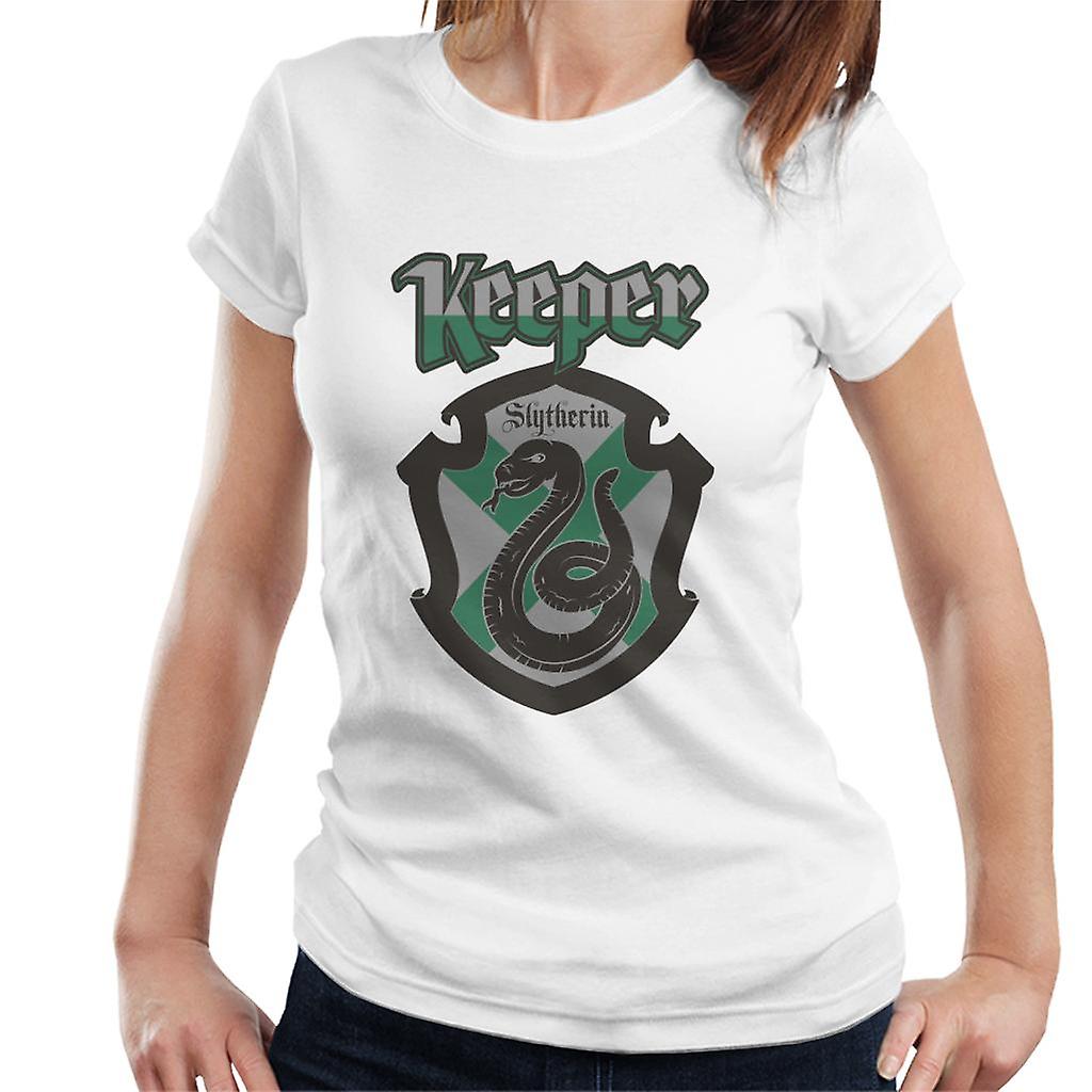 Harry Potter Quidditch Keeper Team Slytherin Women's T-Shirt