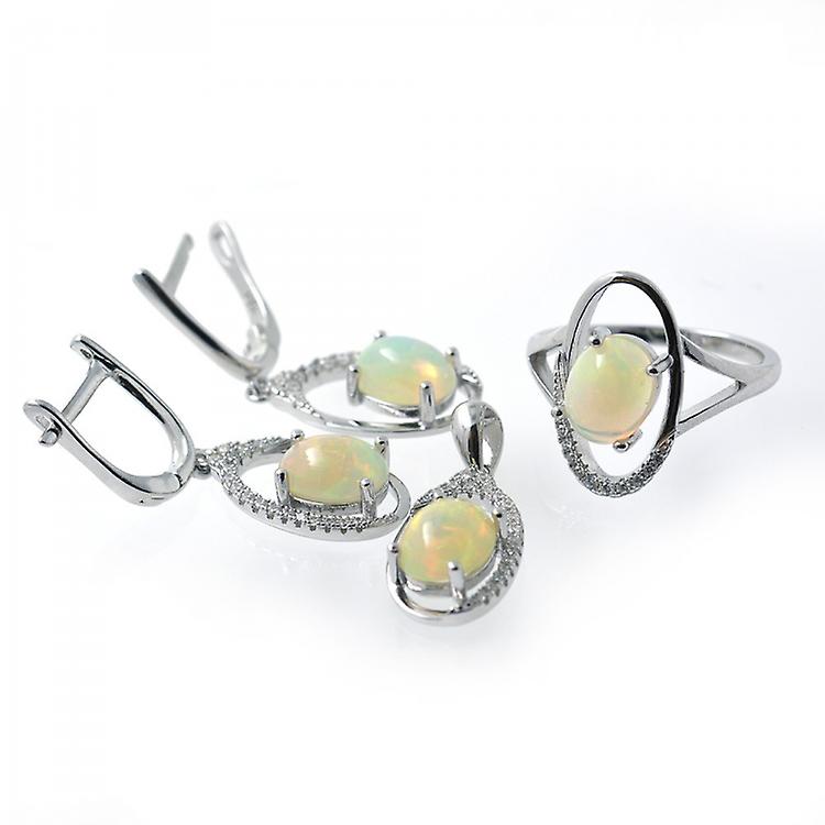 Opal And 925 Silver Set awo-2