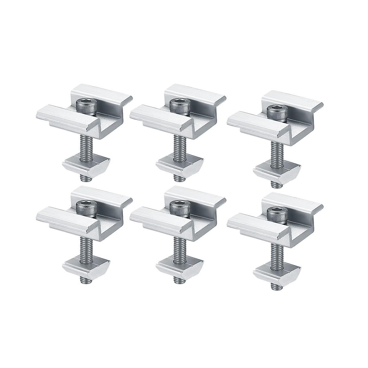 8Pack Solar Panel Mounting Brackets, Solar Panel End , Centre , for PV Solar Panel Solar Module 35m