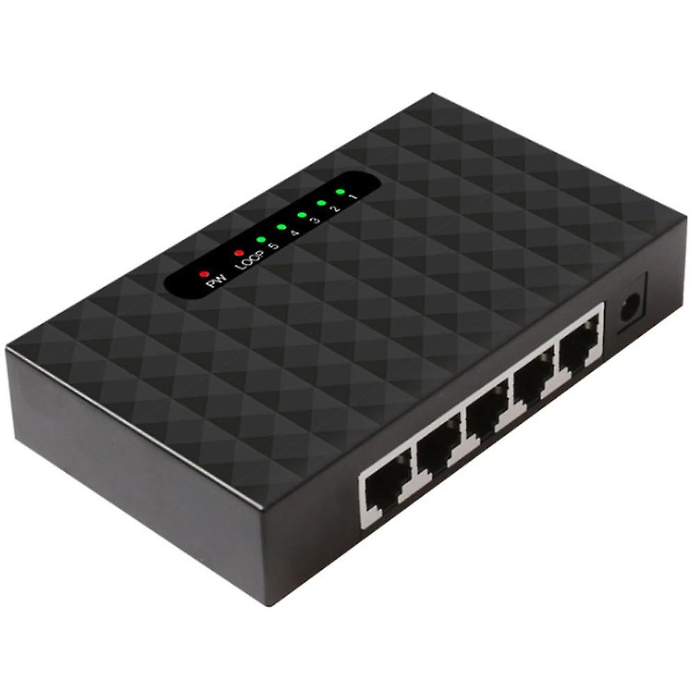 5 Port Network Ethernet Switch Smart Vlan Network Switch Lan Hub Full Or Half Duplex Exchange