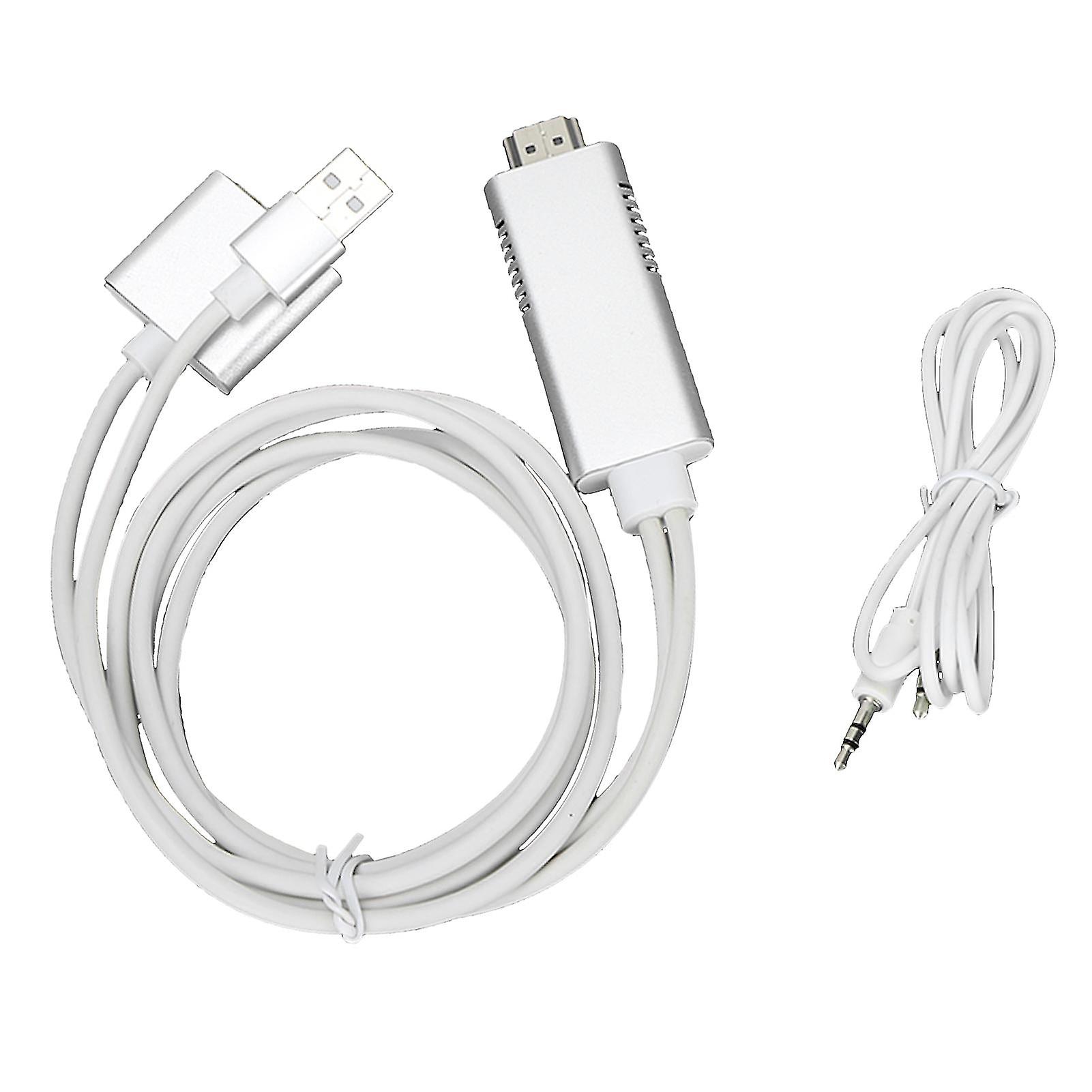 Mirroring Adapter Cable Usb Female To Hd Multimedia Interface Male Hd Mirroring Cable For Android Black
