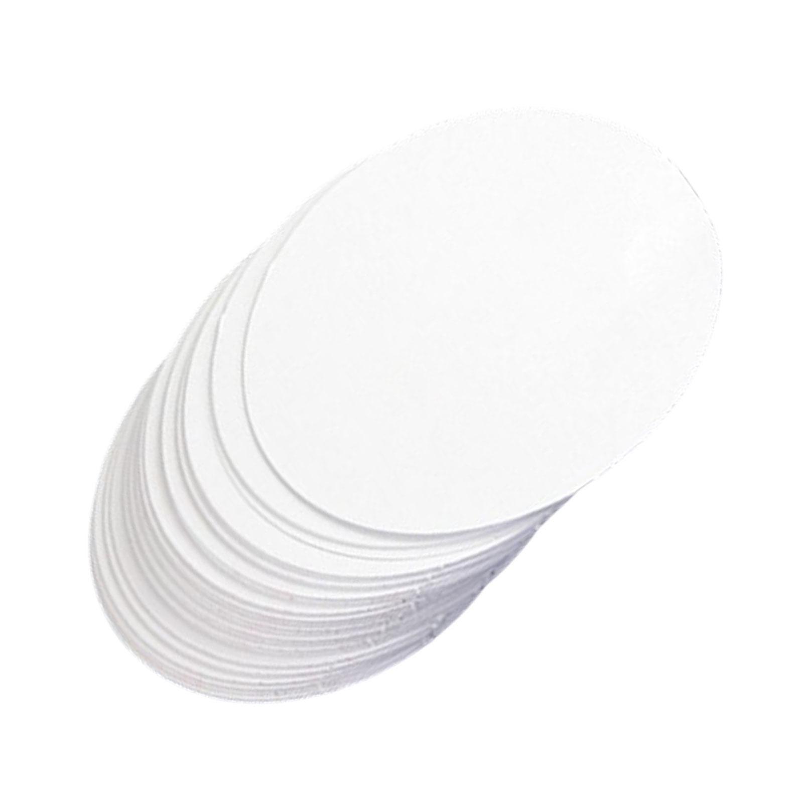 100 Pieces Button Badge Blank Paper Round Blank Card for Button Badge Making 58mm