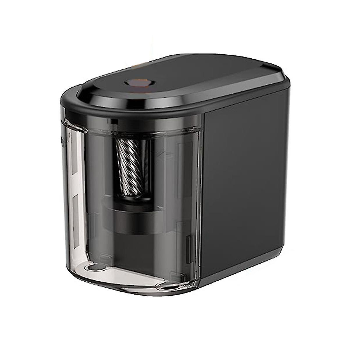 Electric Pencil Sharpener Heavy-duty Auto Pencil Sharpener For No.2(6-8mm) Pencils In School/office With Adapter Eu Plug