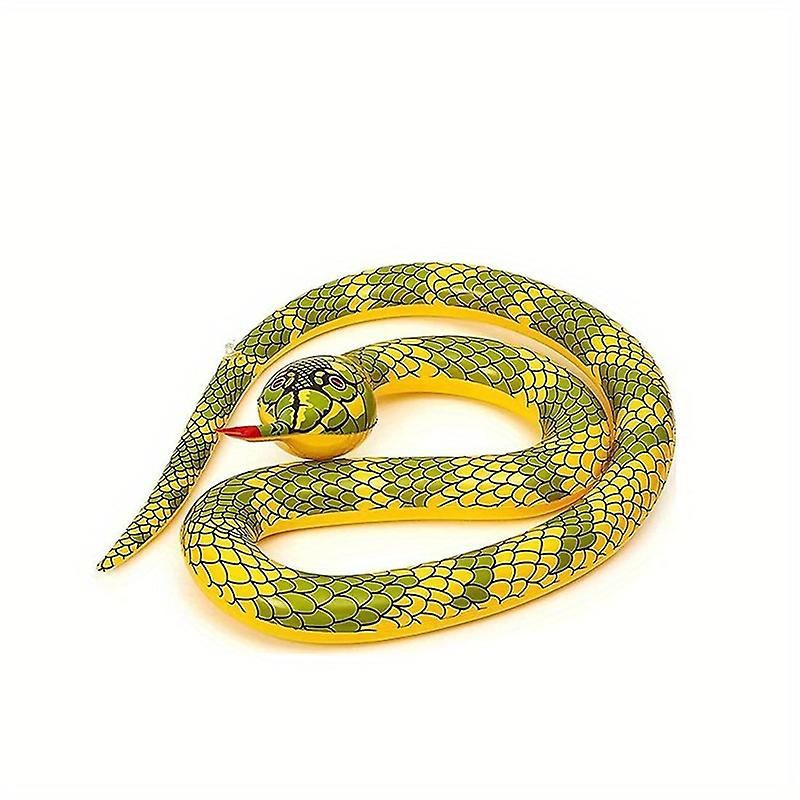 Large Inflatable Snake 1pc Inflatable Fake Snake Garden Swimming Pool Inflatable Snake Floating Inflatable Snake Pvc Inflatable Realistic Fake Snake