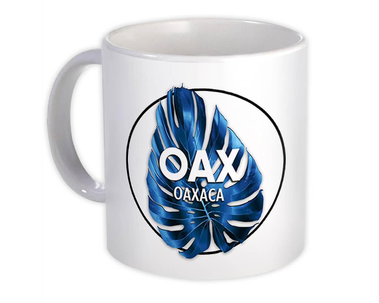 Gift Mug: OAX Oaxaca Mexico Blue