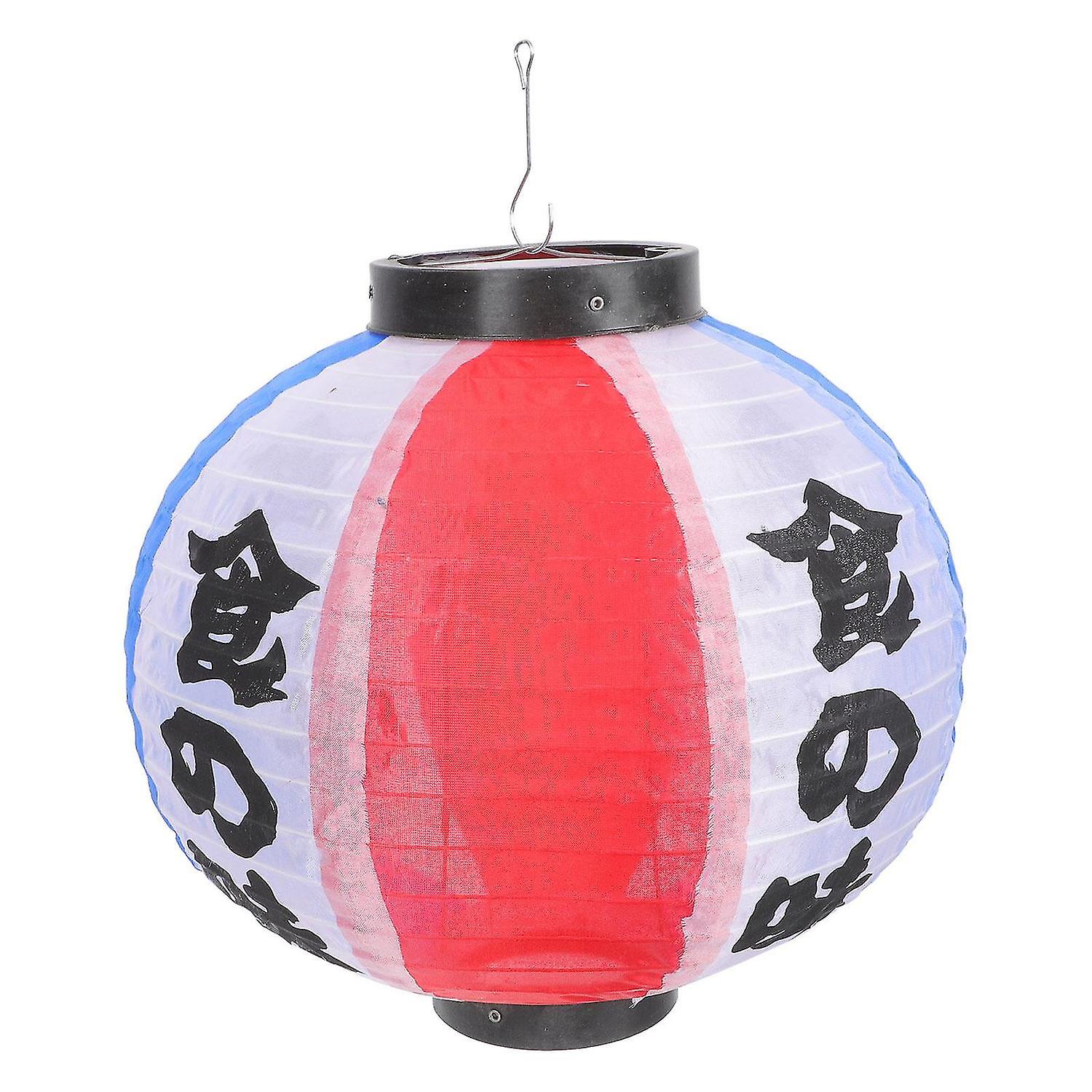 Japanese Style Hanging Lantern Outdoor Round Lantern Decor Barbecue Lantern