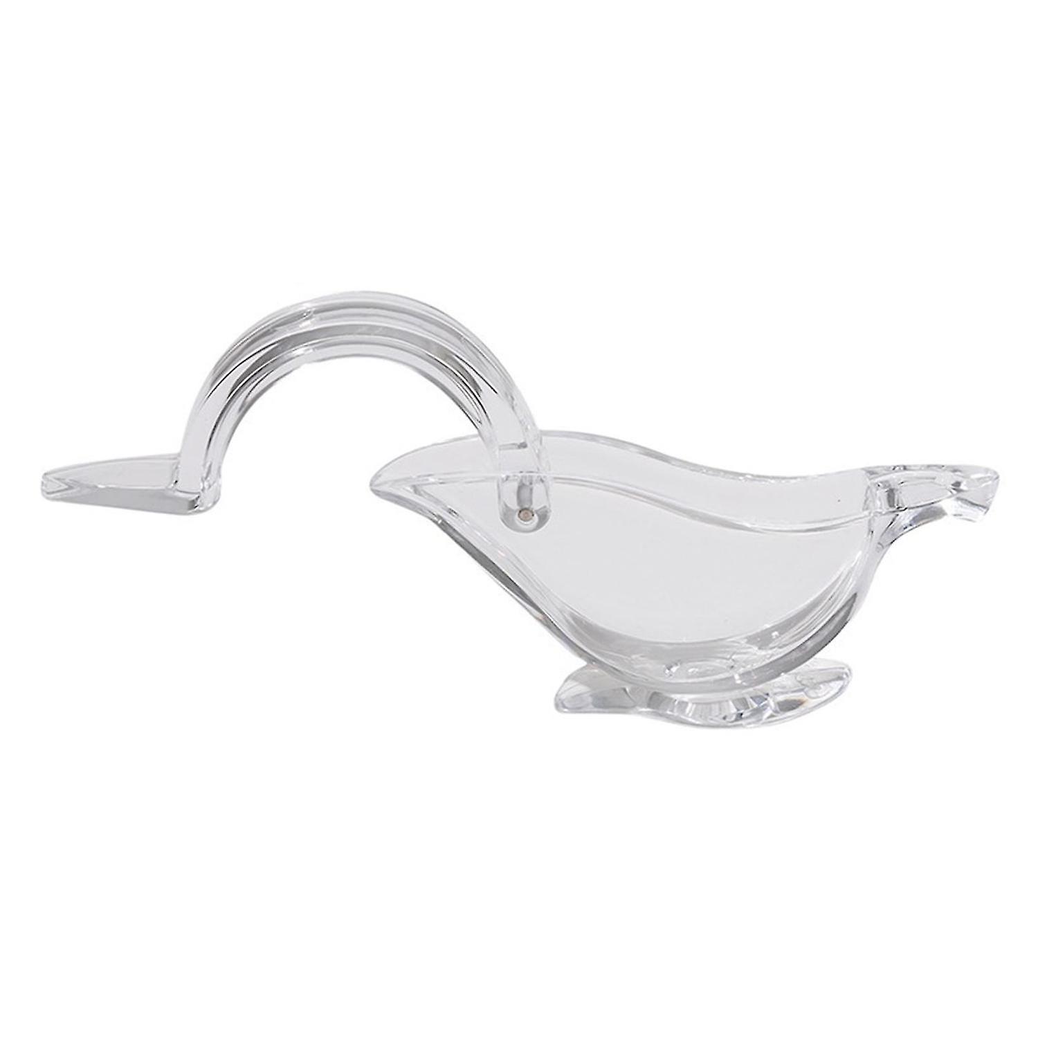 1pc Bar Clear Lemon Squeezer Home Kitchen Orange Fish Bird Shape