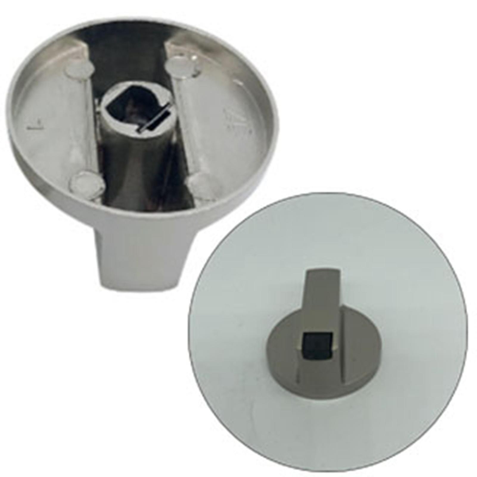 8PCS Stove Knobs 6mm Metal Rotary Gas Range Switch for Kitchen Cooktop Machine Control Replacement 