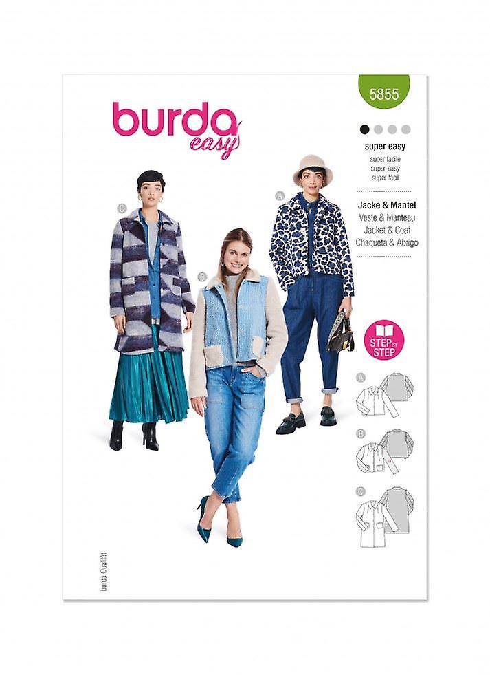 Burda Paper Sewing Pattern 5855