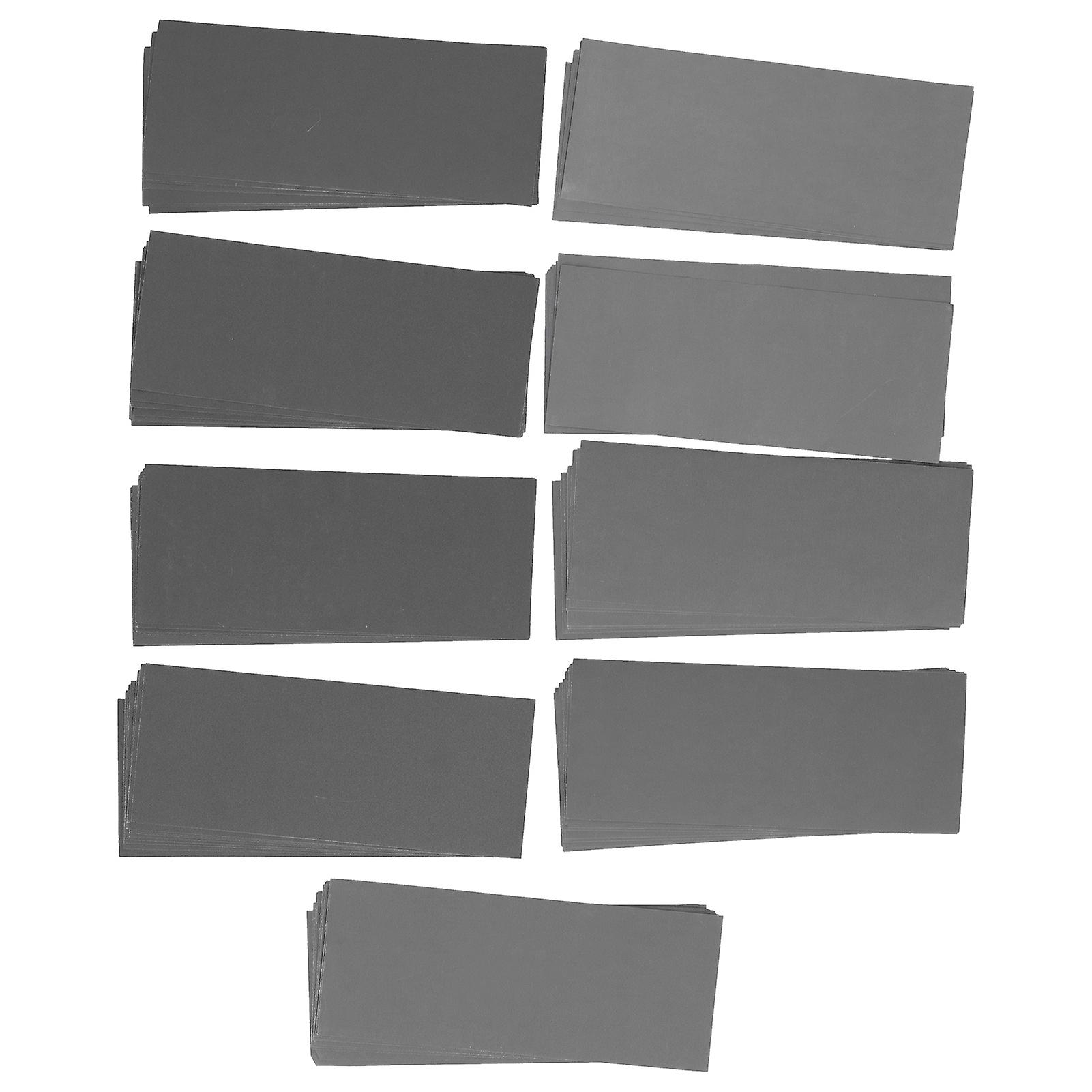 90Pcs Sandpaper Set Dry Wet Sanding Tools 400/600/800/1000/1200/1500/2000/2500/3000 Mesh