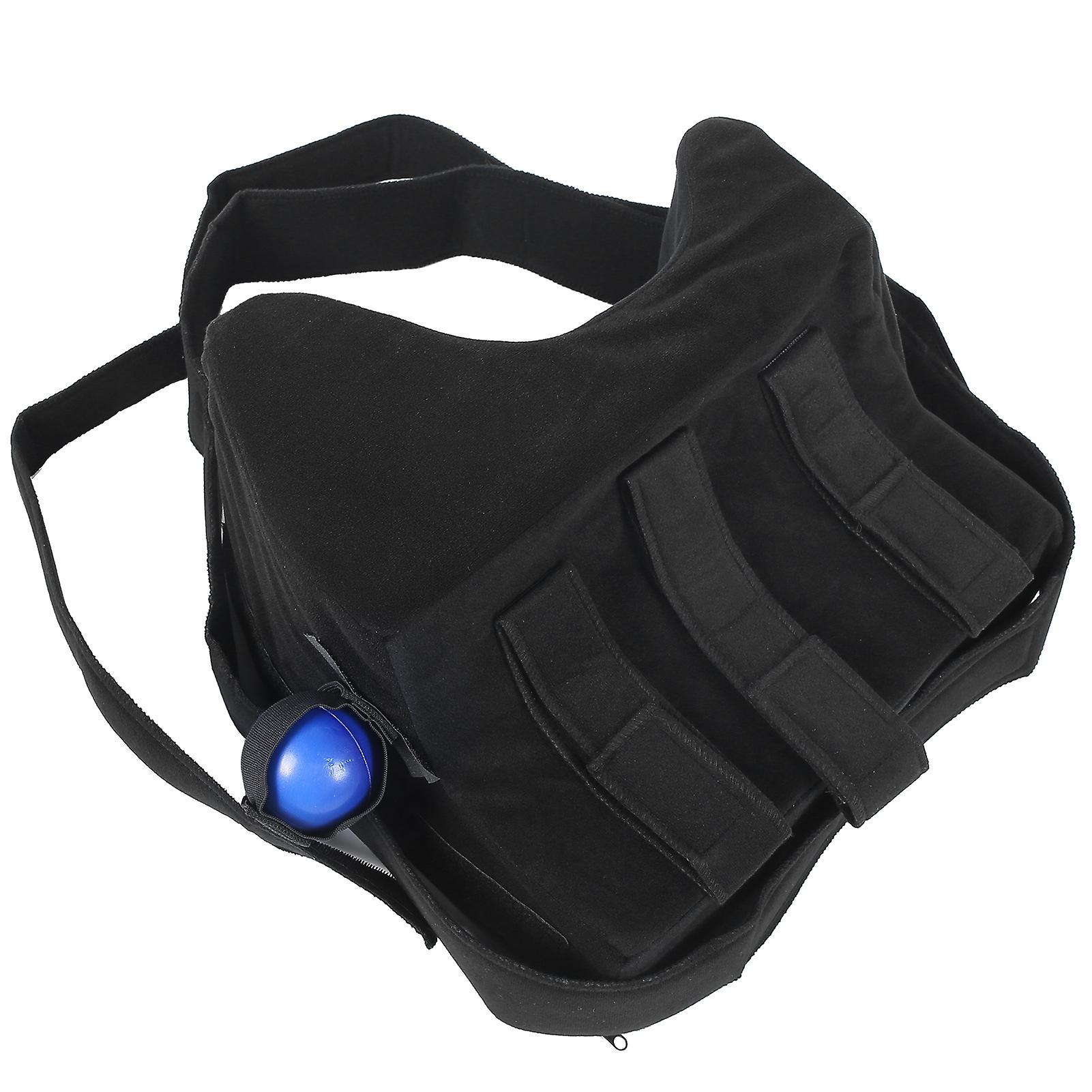 Shoulder Abduction Sling Support Brace Strap Adjustable Dislocation Fixation with Grip Ball (Let Hand)