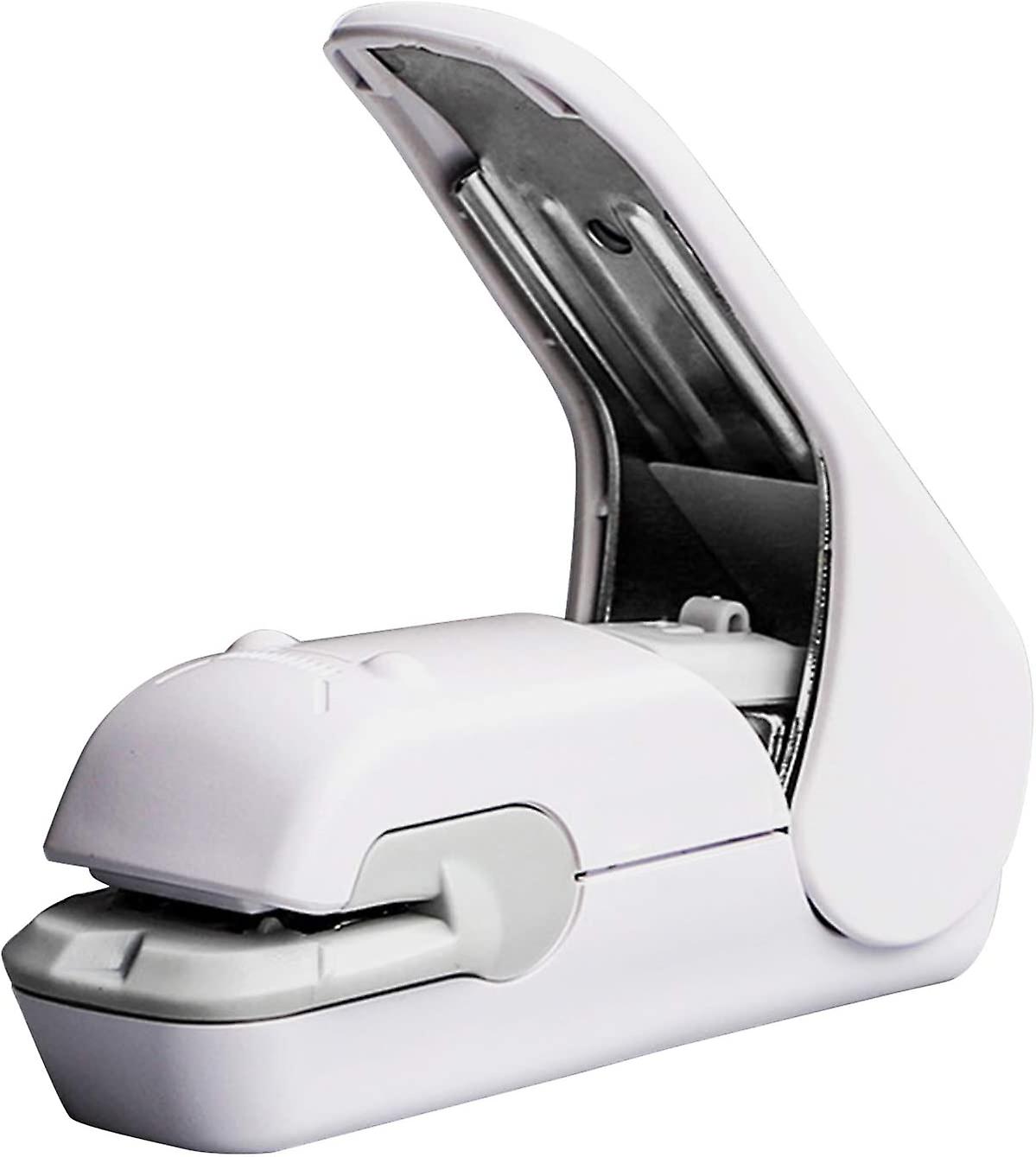 2023 - Mini Portable Stapler No Staples, Time and Labor Saving,white