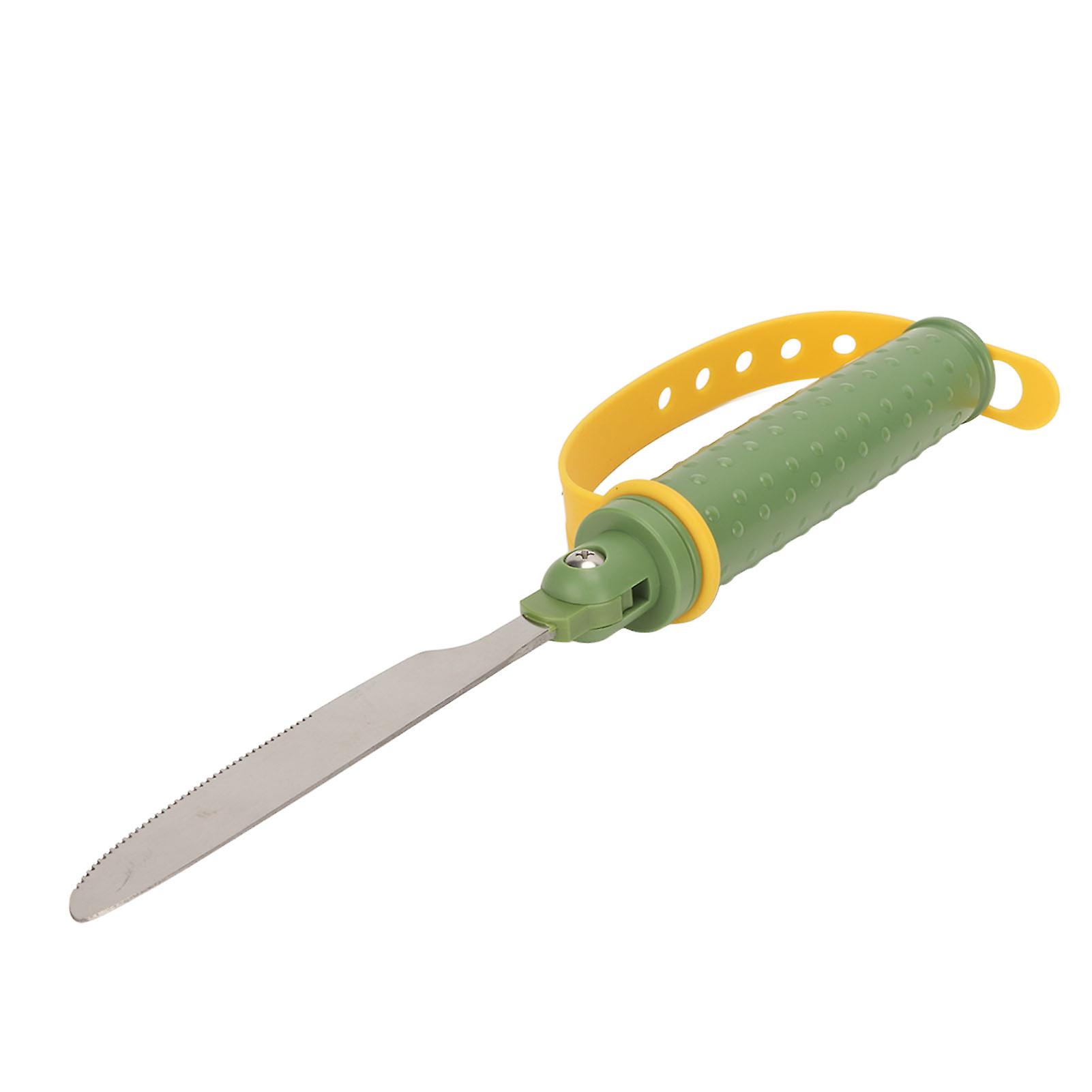 Adaptive Arthritis Knife Stainless Steel Weighted Thicken Prevent Slip Flexible Easy Grip Eating Aids Knife