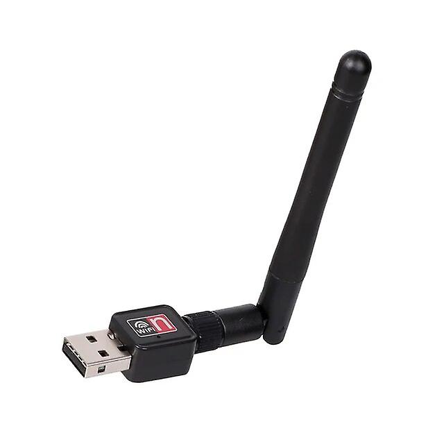 150Mbps RTL8188 Wireless Network Card Mini USB 2.0 WiFi Adapter LAN Wi-Fi Receiver Dongle Antenna 802.11 b/g/n for PC Windows Bluetooth Transmitters