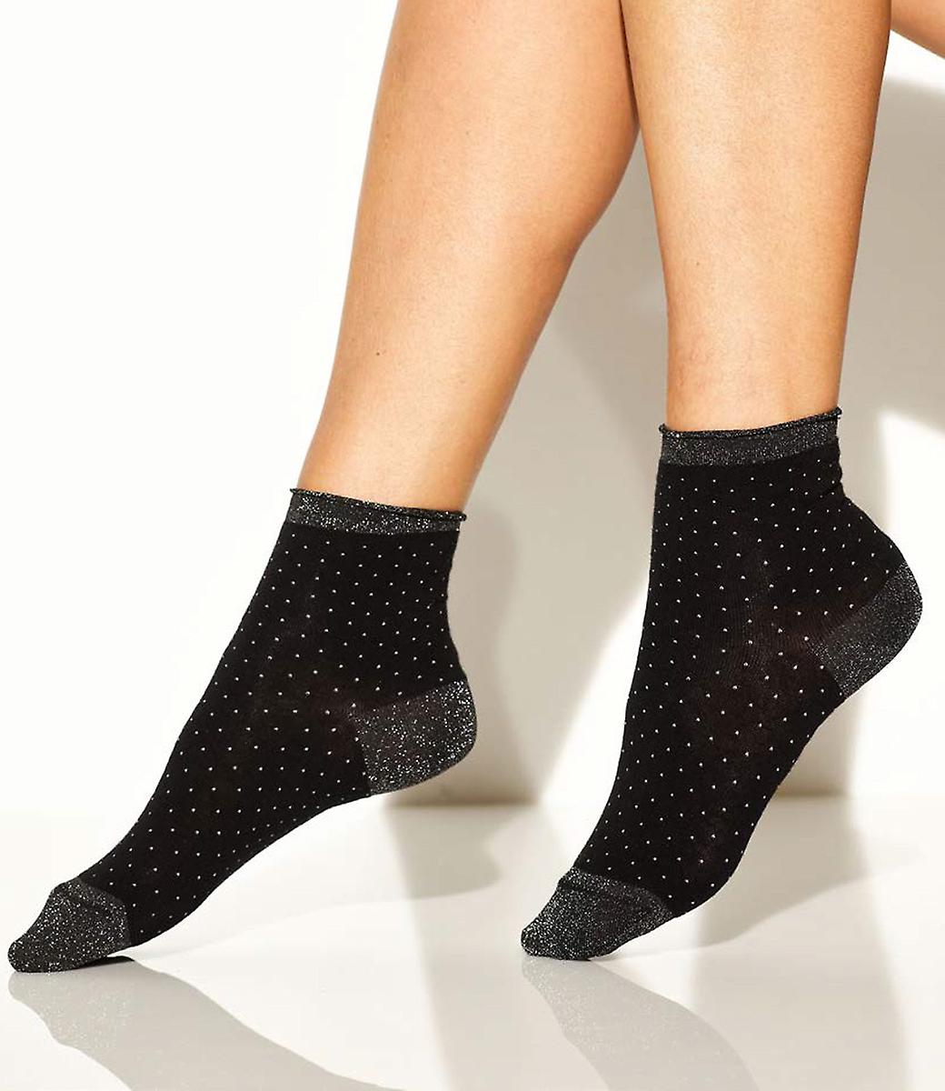 Girardi socks Germana black with polka dots