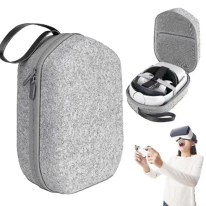 Hard Carrying Case Compatible With Meta/oculus Quest 2 Basic /elite Version, Large Space Cover Storage Bag,wuzhou