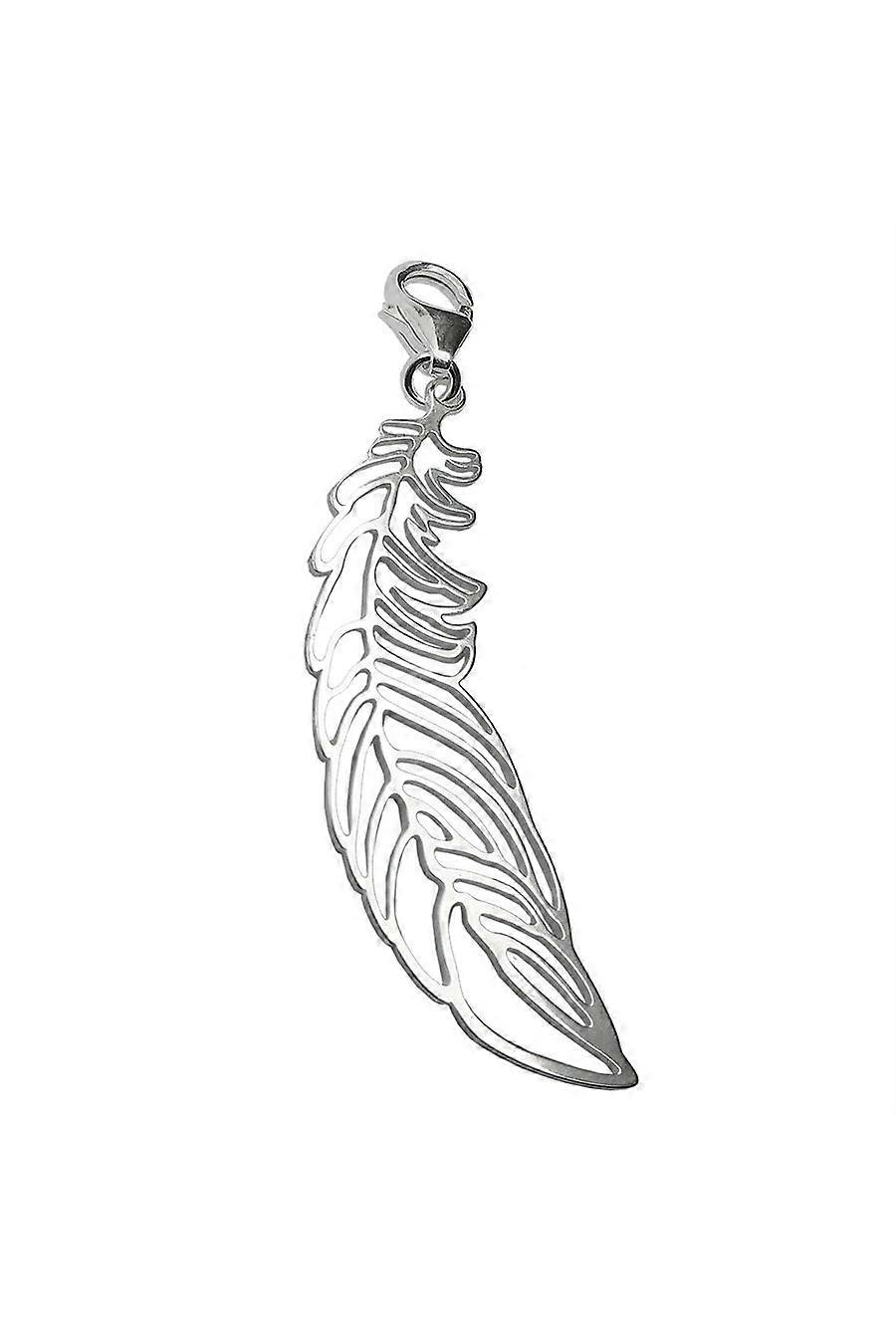 Pendant Charm Feather Silver 925 - Gl91266