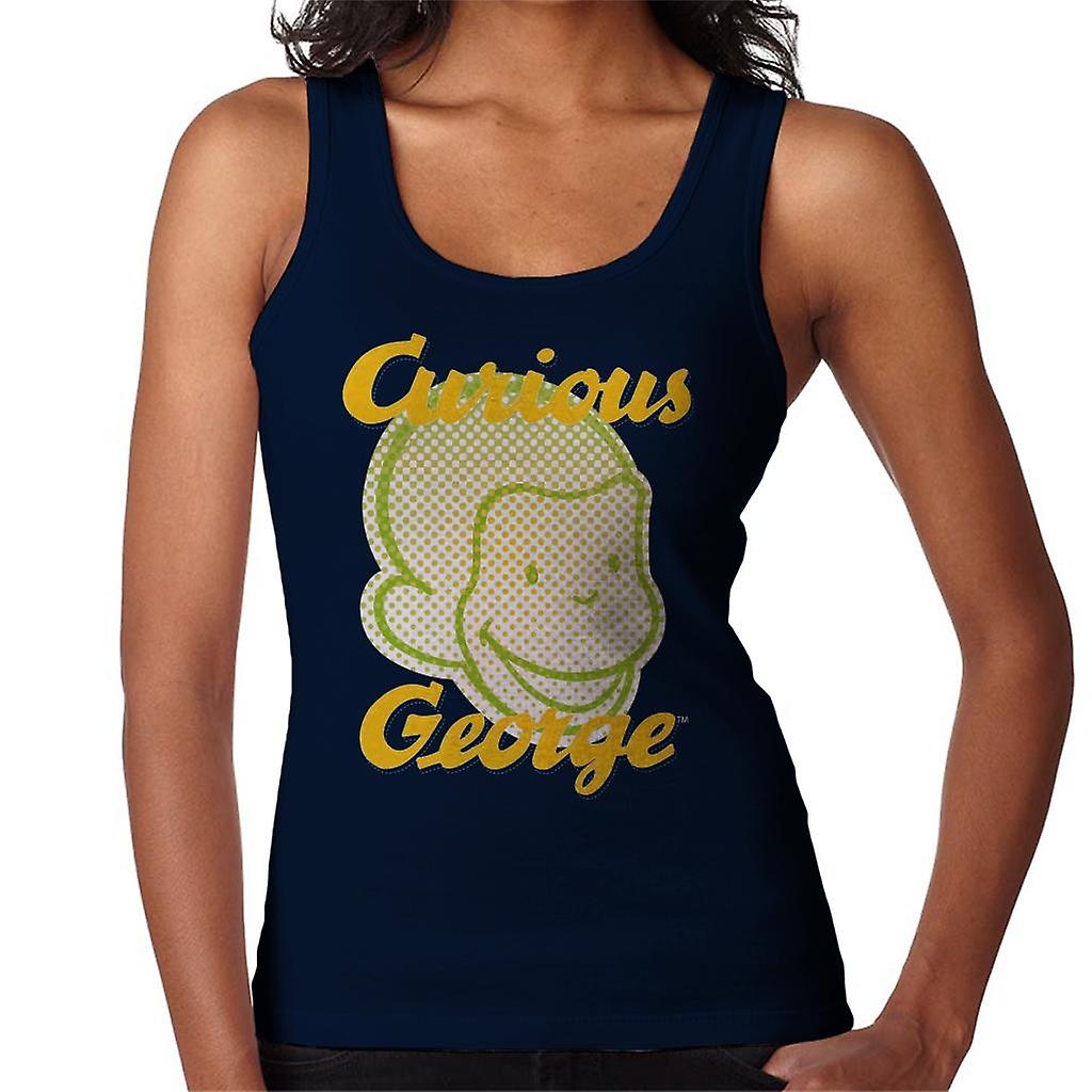 Curious George Face Logo Women's Vest
