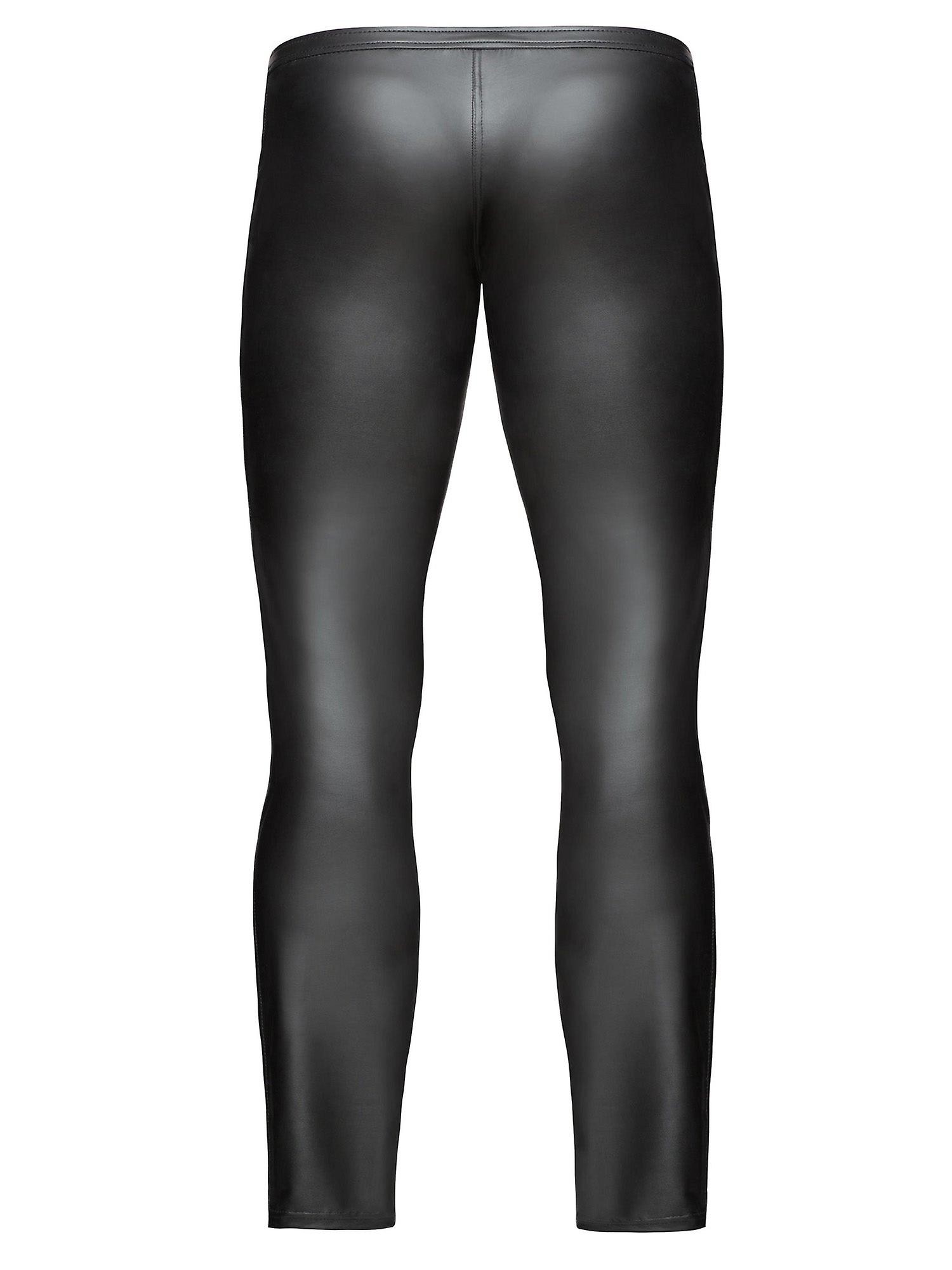 Pvc Striped Wetlook Trousers