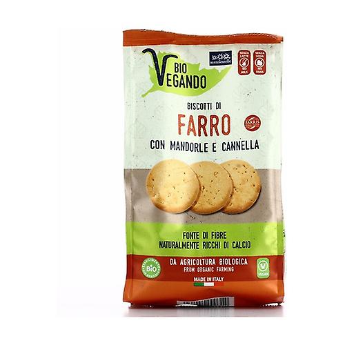 Biovegando Farro Cookies With Almonds And Cinnamon 250 g