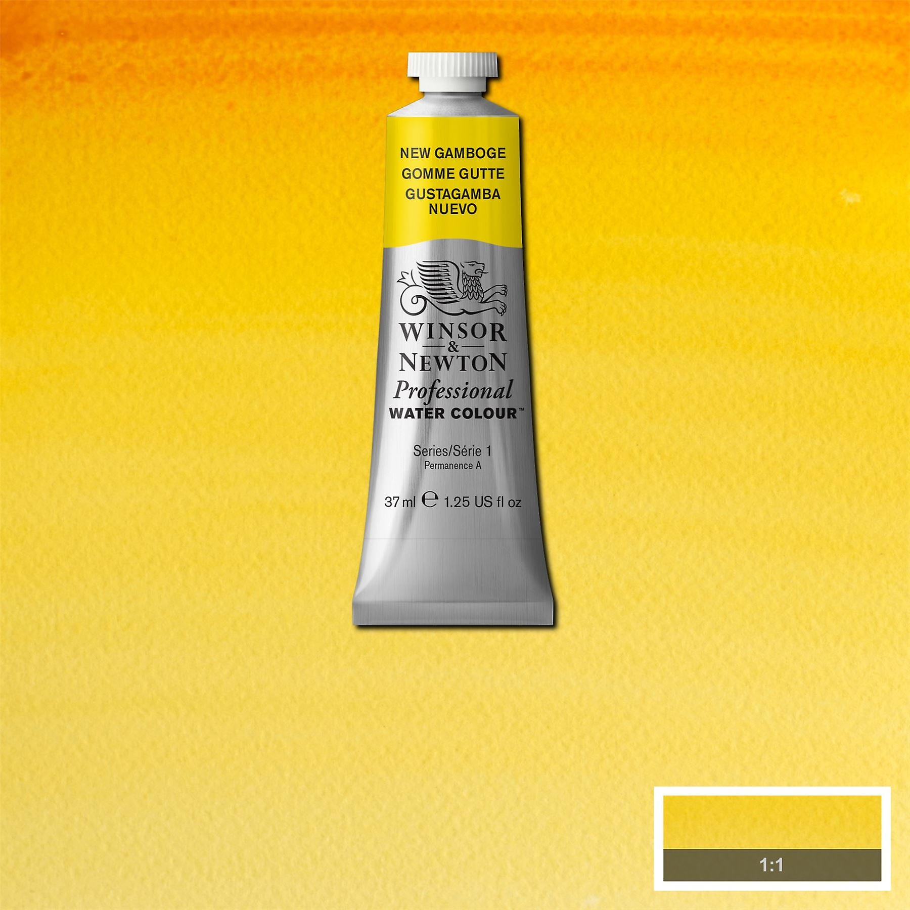 Winsor & Newton Professional Water Colour - New Gamboge - 37ml