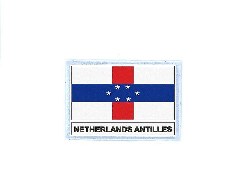 Ecusson patch badge prints flag AN antilles Dutch