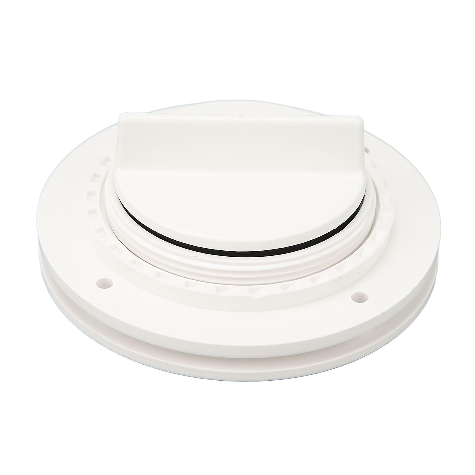 ABS Boat Drain Plug, Efficient, Easy Installation, for Yachts, Outboards, Kayaks, White