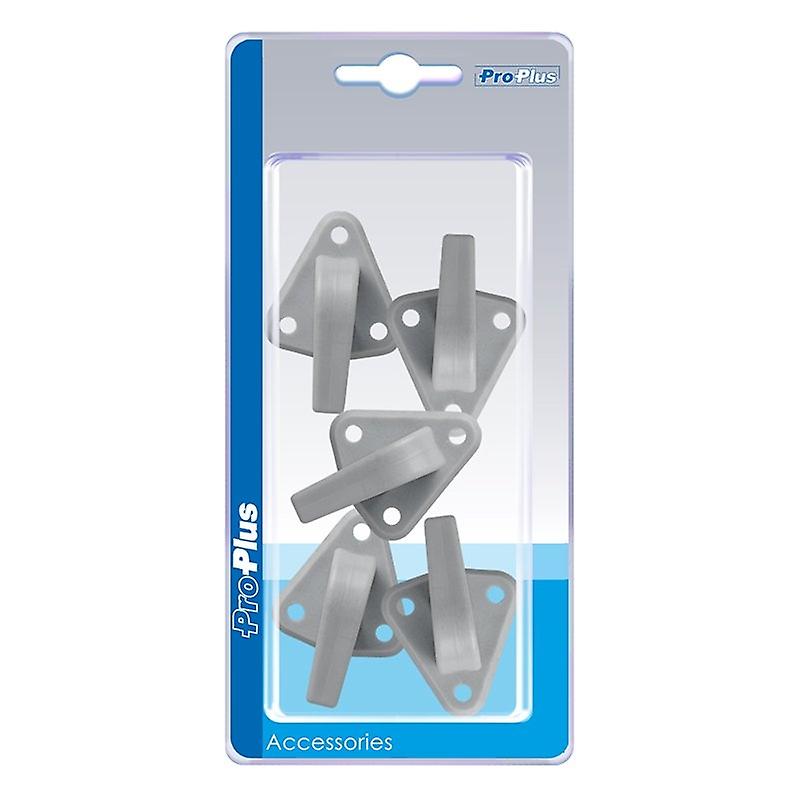 Rope hook plastic with eyelet 48x45mm 5 pcs in blister