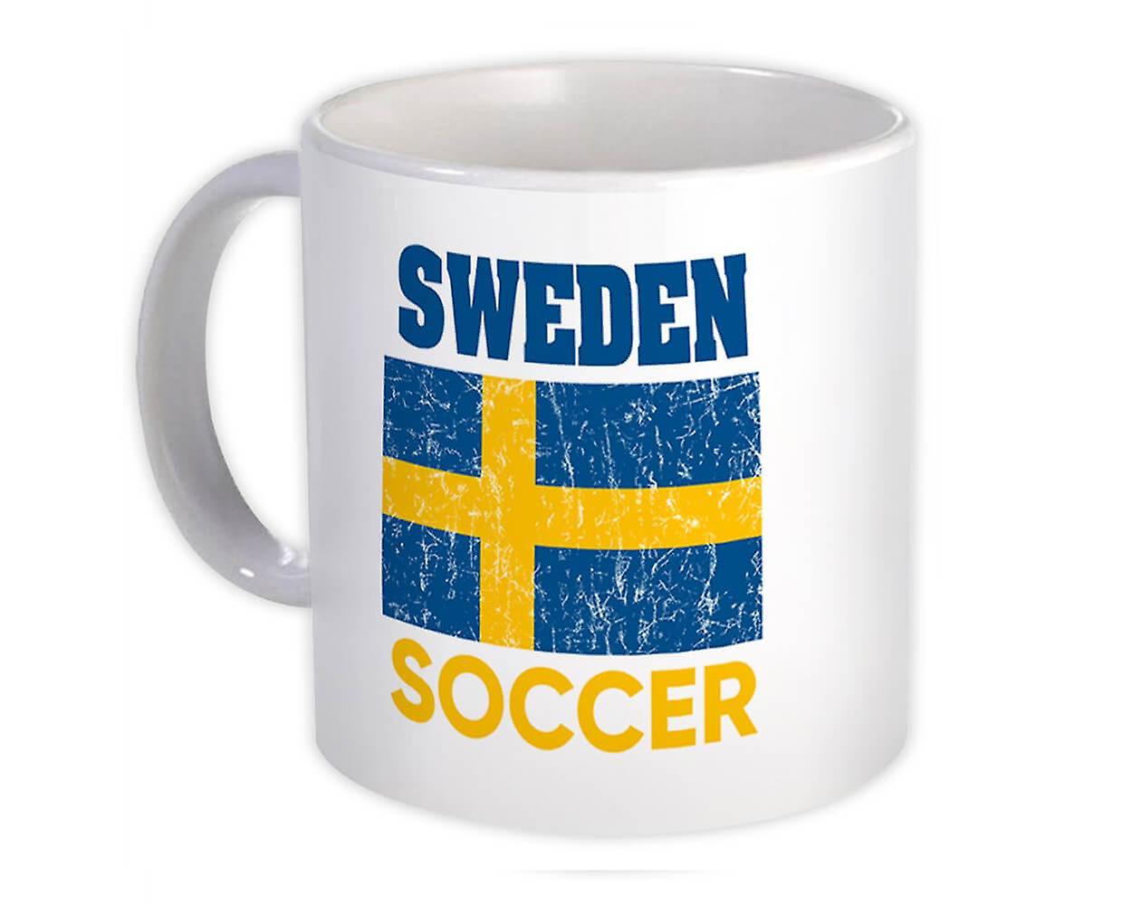 Gift Mug: Sweden Distressed