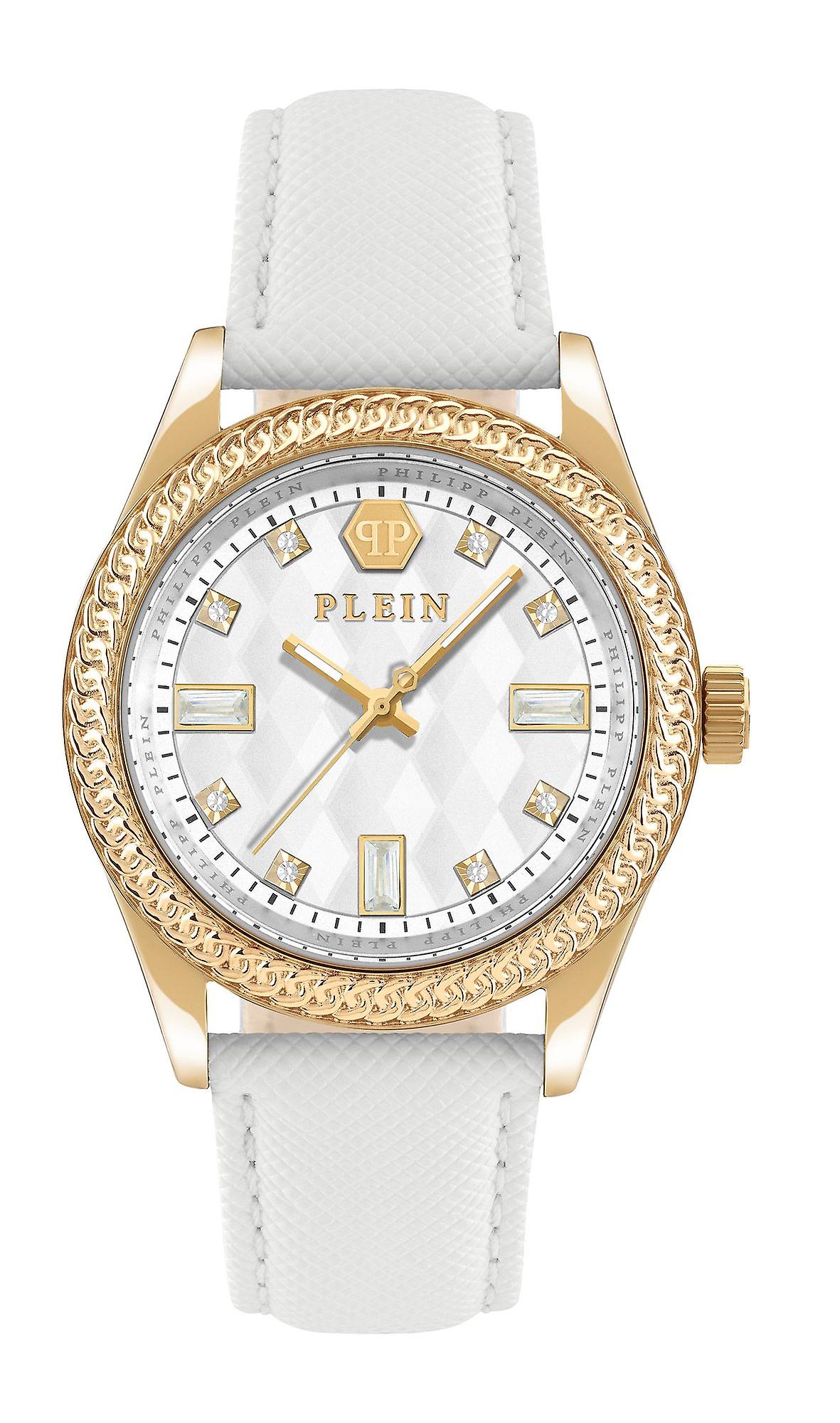 Philipp Plein Women's Watch Analog Quartz QUEEN PWCDA0324 Leather