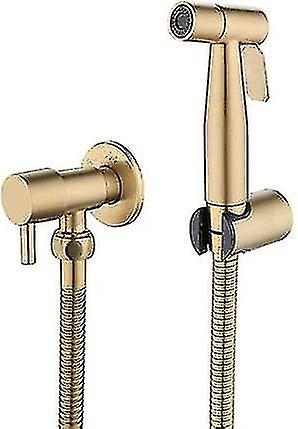 Stainless Steel Toilet Bidet Sprayer, Bidet Sprayer Kit, Faucet Sprayer Toilet Sprayer (gold)