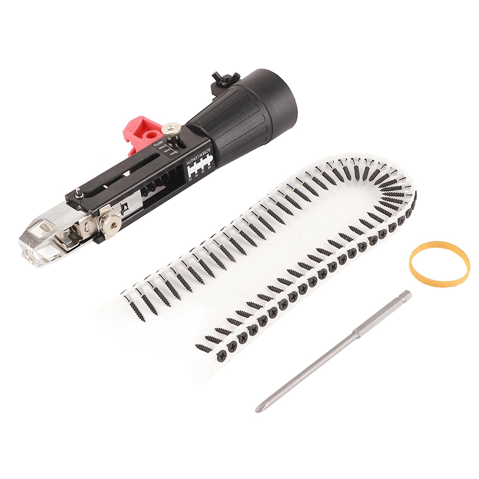 Automatic Screw Spike Chain Drill,Screw Chain Adapter for Electric Drill Attachment